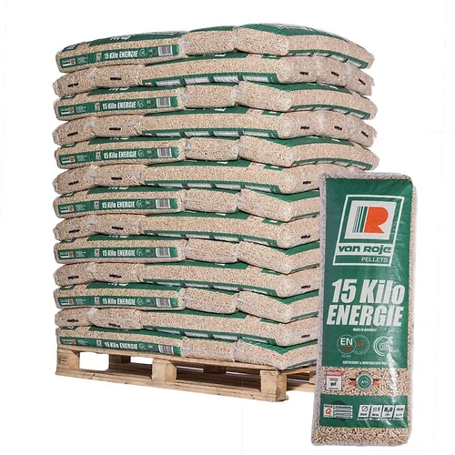 Van Roje Pellet - Pallet con 65 sacchi da 15 kg