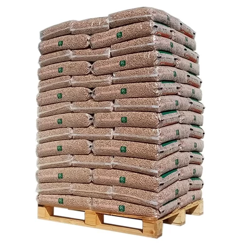 Energia naturale –Pellet di legno – Pallet con 70 x 15-kg-sacchin