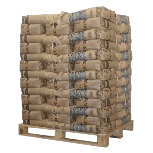 BADGER Pallet di pellet – 65 sacchi da 15 kg